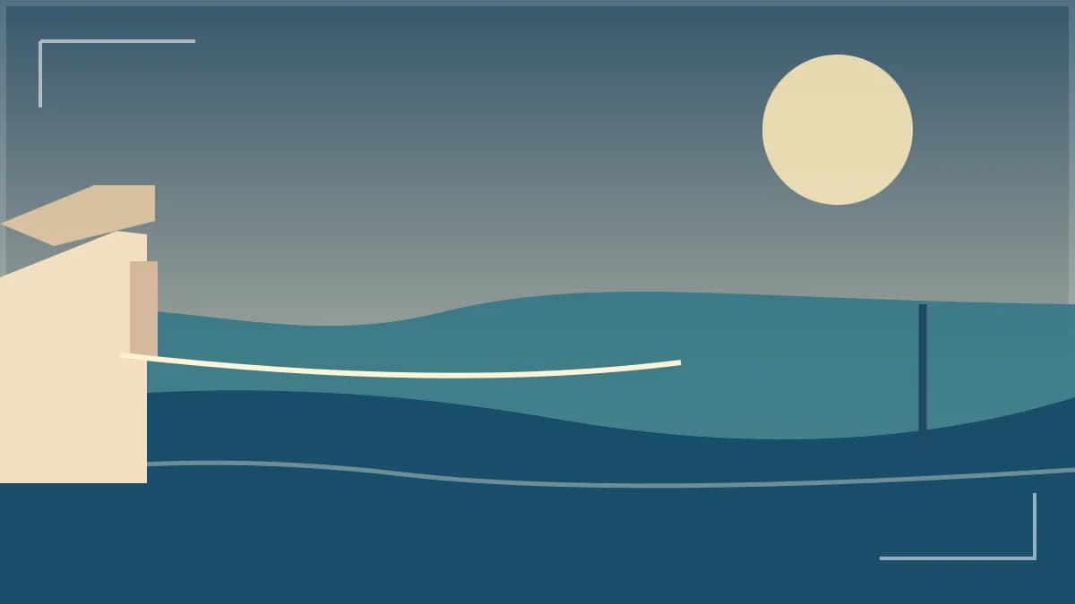 Illustration of the Atlantic coast and Essaouira ramparts