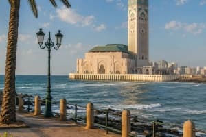 Casablanca in Morocco, illustrative tour photograph
