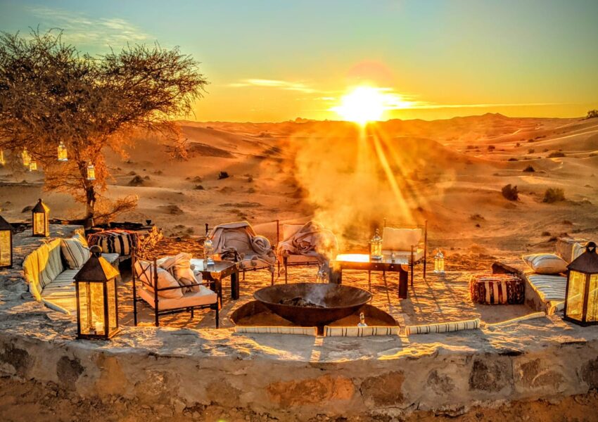 4 days tour from marrakech to merzouga luxury desert camp