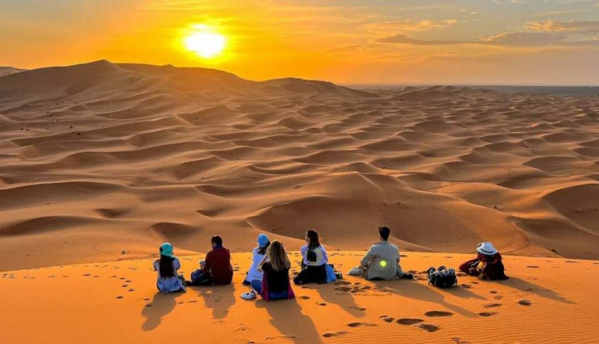 4 days tour from marrakech to merzouga