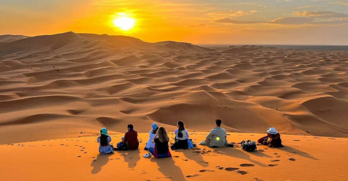 4 days tour from marrakech to merzouga